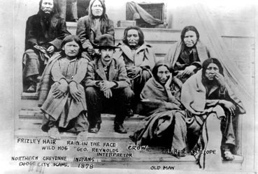 Indiens Cheyenne du Nord, Dodge City, Kansas, 1878